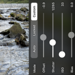 How to take pictures of a waterfall or flowing water with your mobile phone